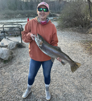 Trolling for Michigan salmon, it’s a rush! 